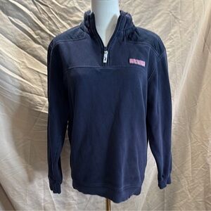 Vineyard Vines Dark Blue Half-Zip Hoodie
